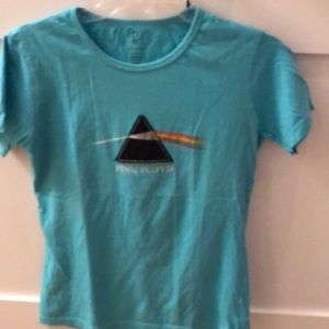 Turquoise size medium Pink Floyd shirt